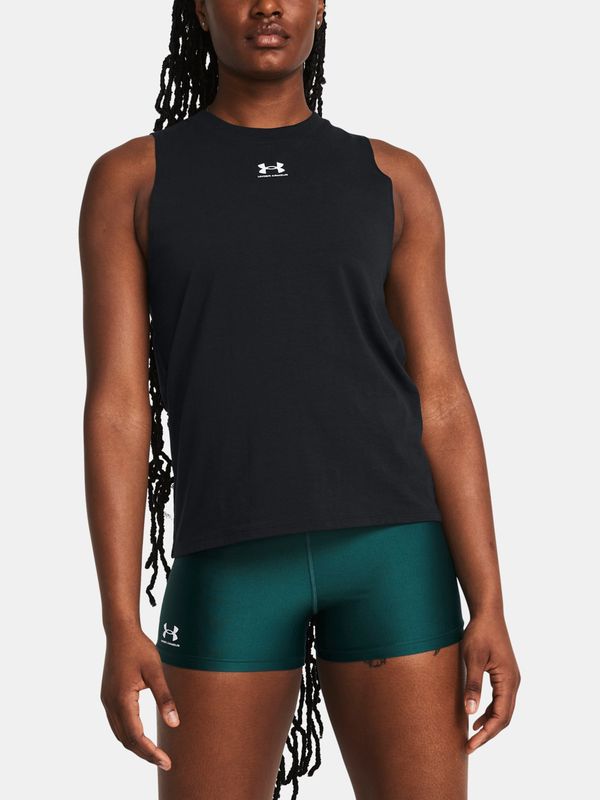 Under Armour Under Armour Campus Muscle Tank Top - BLK - Women