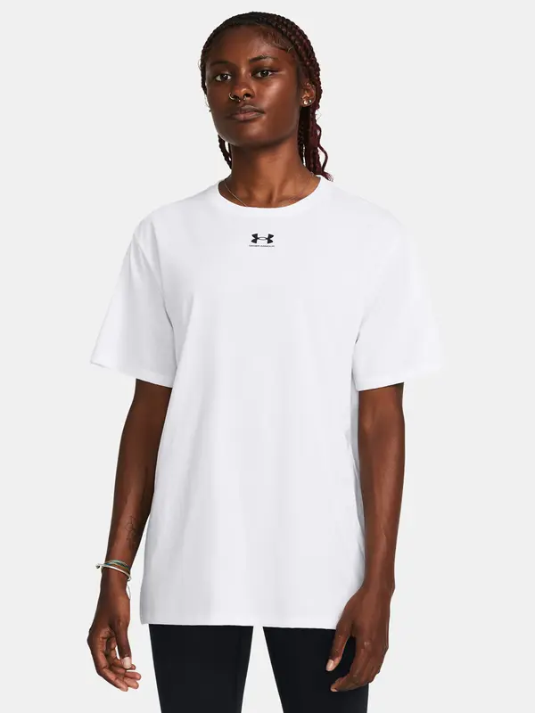 Under Armour Under Armour Campus Oversize T-Shirt SS-WHT - Ladies
