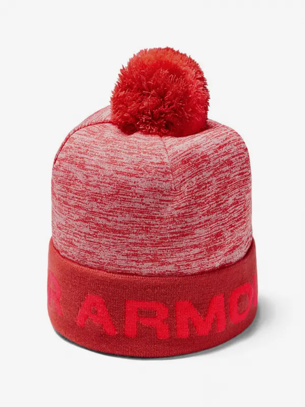 Under Armour Under Armour Caps Boy\'S Gametime Pom Beanie-Red - Boys