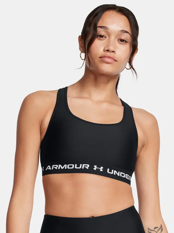 Under Armour Under Armour Crossback Mid Bra-BLK - Women's Bra