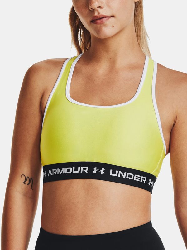 Under Armour Under Armour Crossback Mid Bra-YLW - Women