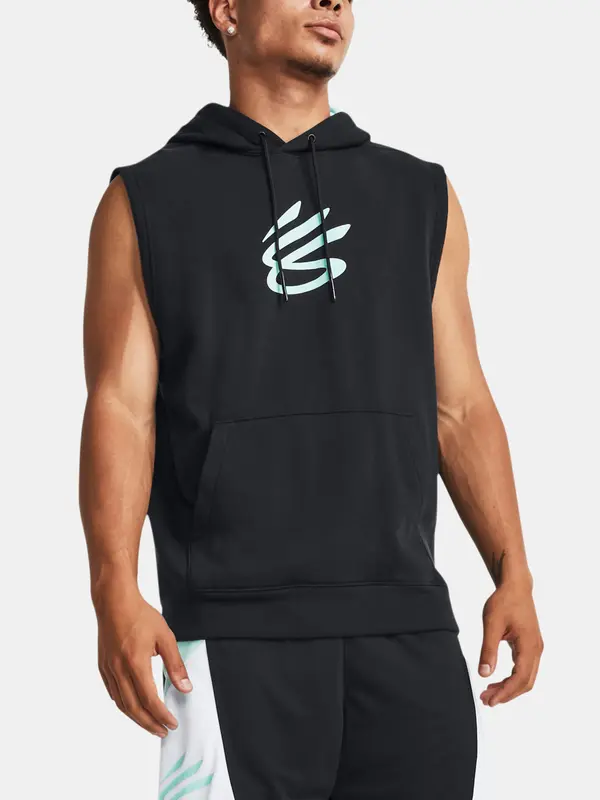 Under Armour Under Armour Curry Fleece SLVLS Hoodie-BLK - Men