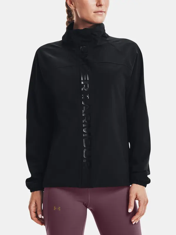 Under Armour Under Armour Jacket Rush Woven FZ Jacket-BLK - Women