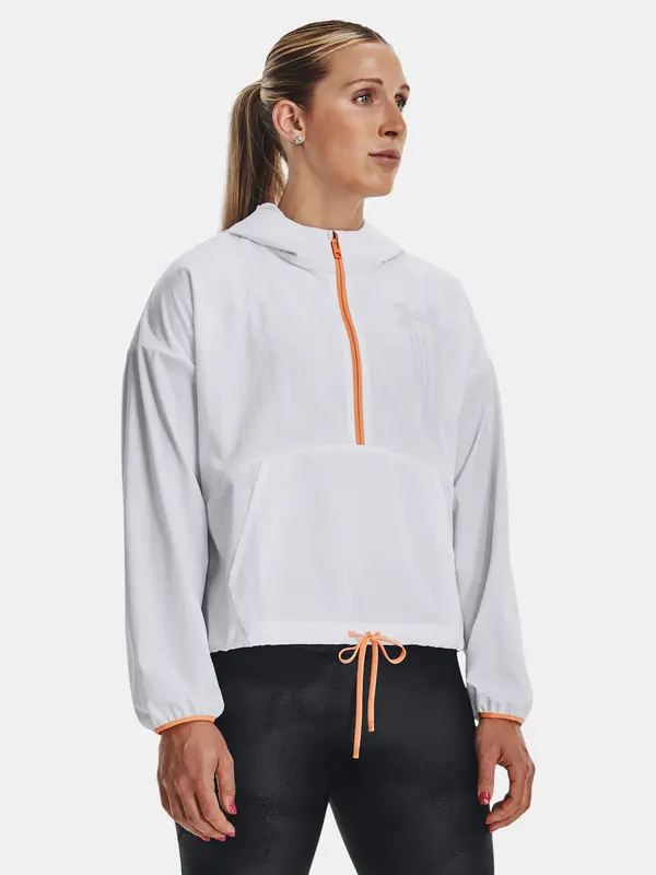Under Armour Under Armour Jacket Woven Graphic Jacket-WHT - Women