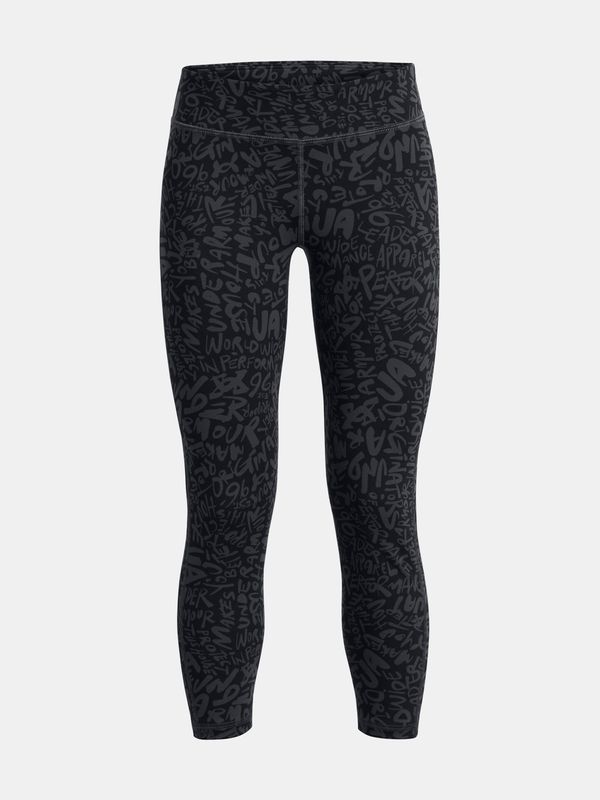 Under Armour Under Armour Leggings Motion Printed Ankle Crop-GRY - Girls