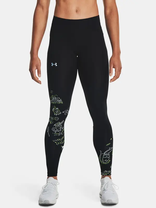 Under Armour Under Armour Leggings Run Your Face Off Tight-BLK - Women