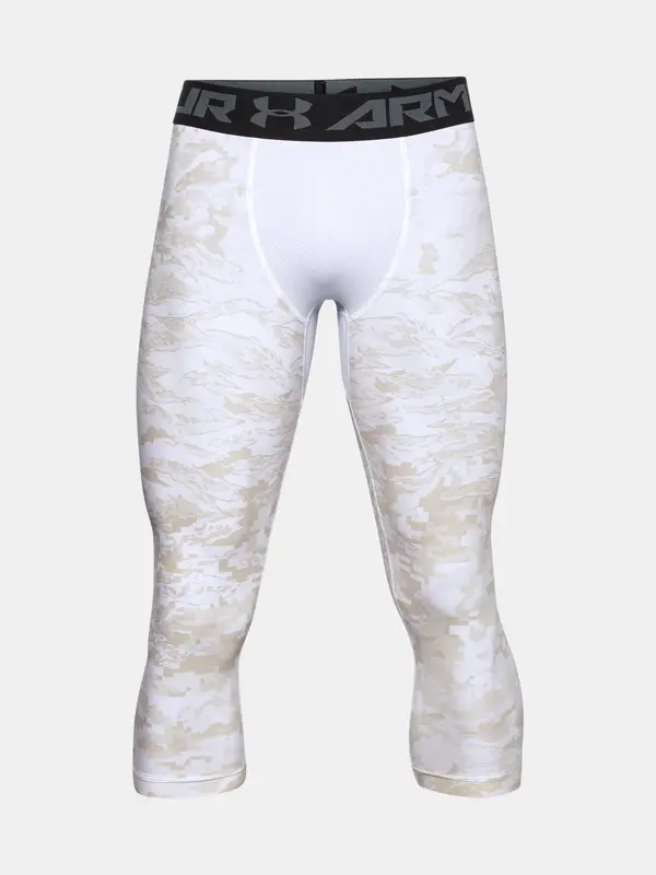 Under Armour Under Armour Leggings UA HG 3/4 Print Leggings-WHT - Men's