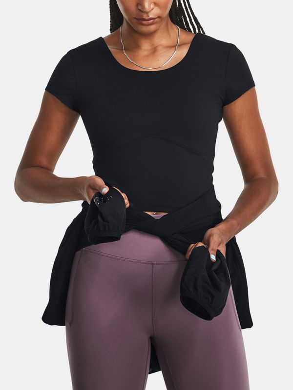 Under Armour Under Armour Meridian SS Fitted-BLK T-Shirt - Women