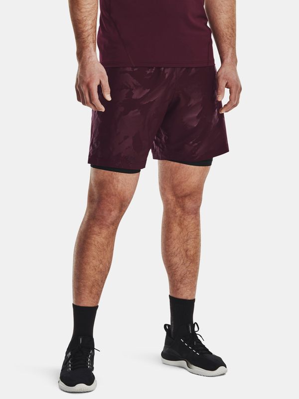 Under Armour Under Armour Shorts UA Woven Emboss Short-MRN - Men