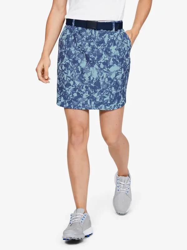 Under Armour Under Armour Skirt UA Links Woven Printed Skort-BLU - Women