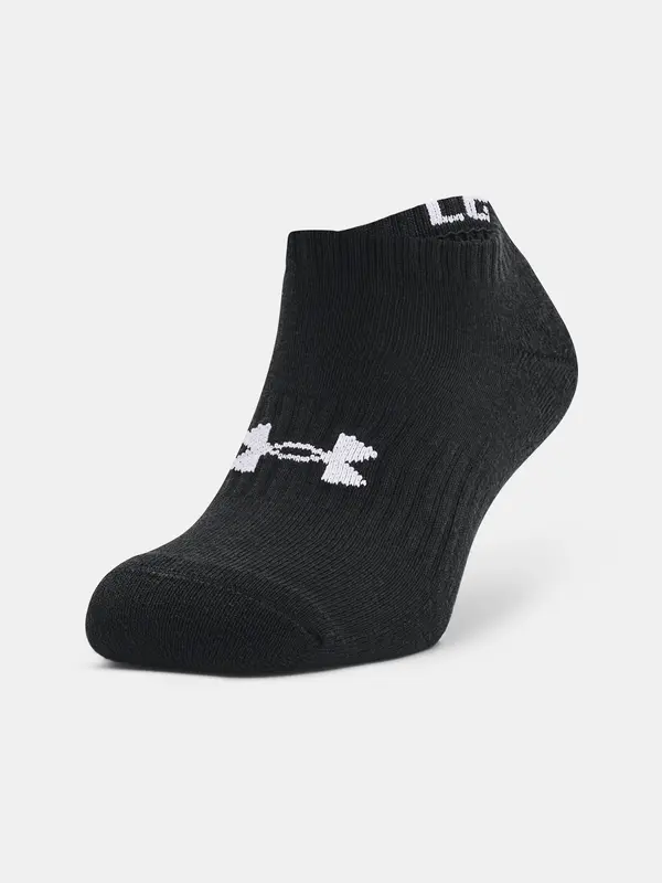 Under Armour Under Armour Socks Core No Show 3Pk-BLK - Unisex