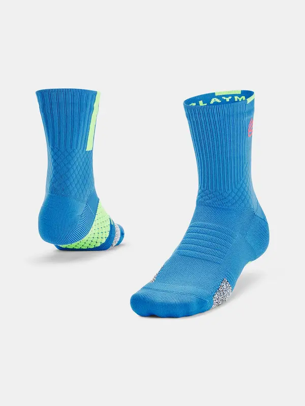 Under Armour Under Armour Socks Curry UA AD Playmaker 1p Mid-BLU - unisex