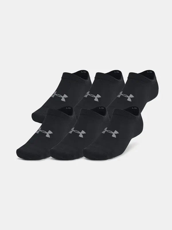 Under Armour Under Armour Socks UA Essential No Show 6pk-BLK - unisex