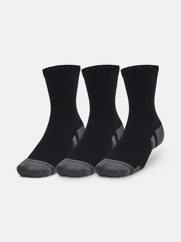 Under Armour Under Armour Socks UA Performance Cotton 3p Mid-BLK - unisex