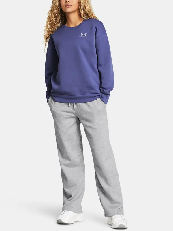 Under Armour Under Armour Sports Pants UA Rival Flc Straight Pant-GRY - Ladies