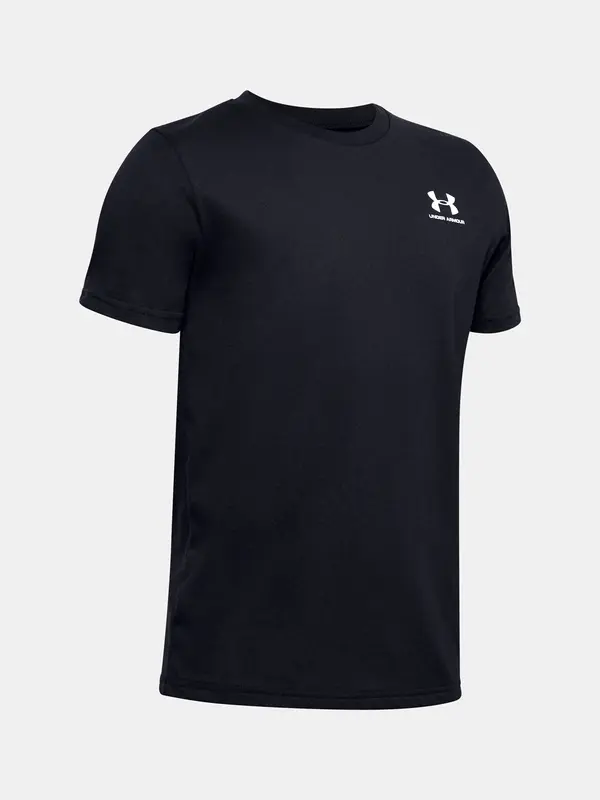 Under Armour Under Armour Sportstyle Left Chest T-Shirt SS-BLK - Boys