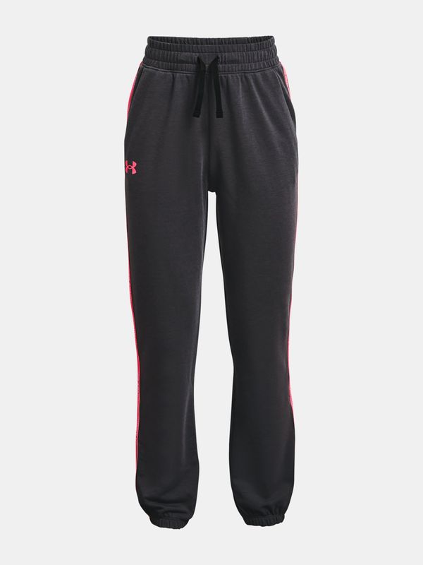Under Armour Under Armour Sweatpants Rival Terry Taped Pant-BLK - Girls