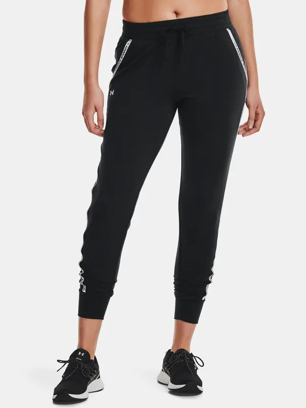 Under Armour Under Armour Sweatpants Rival Terry Taped Pant-BLK - Women's