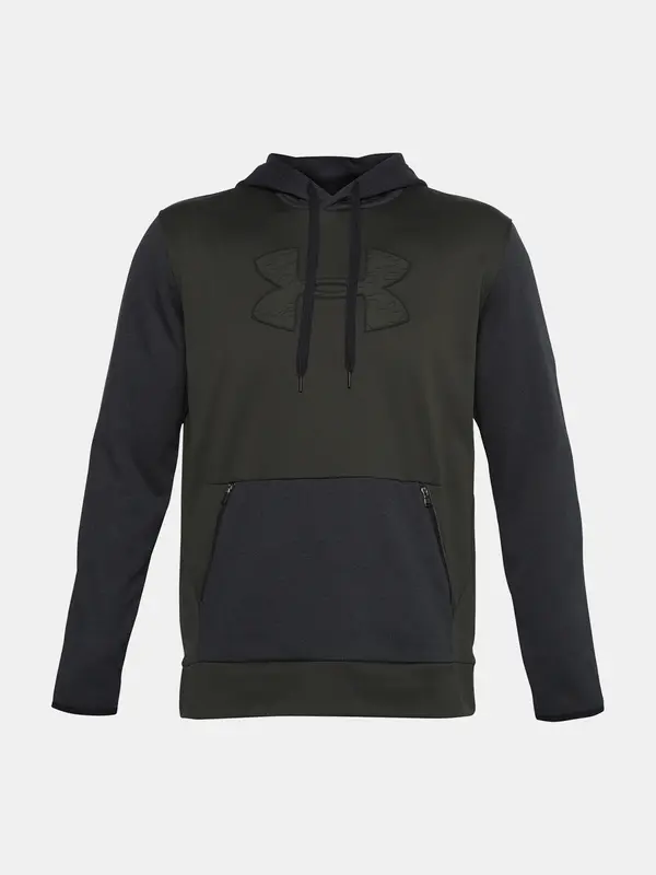 Under Armour Under Armour Sweatshirt AF Textured Big Logo HD-GRN - Mens