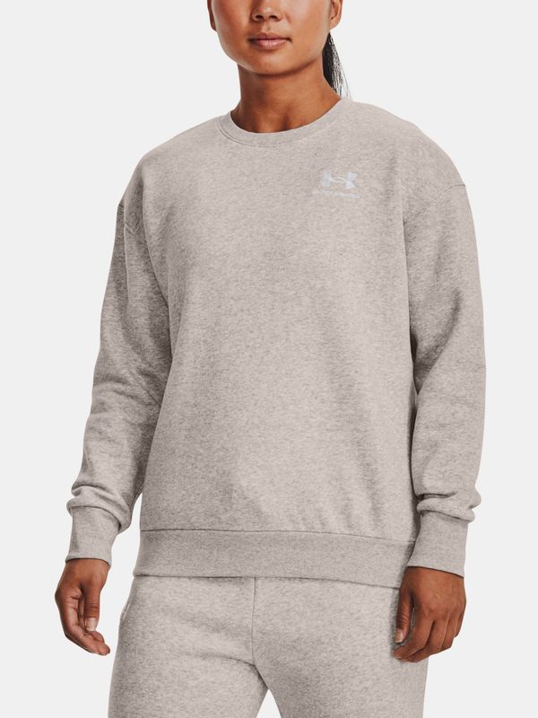 Under Armour Under Armour Sweatshirt Essential Fleece Crew-GRY - Women