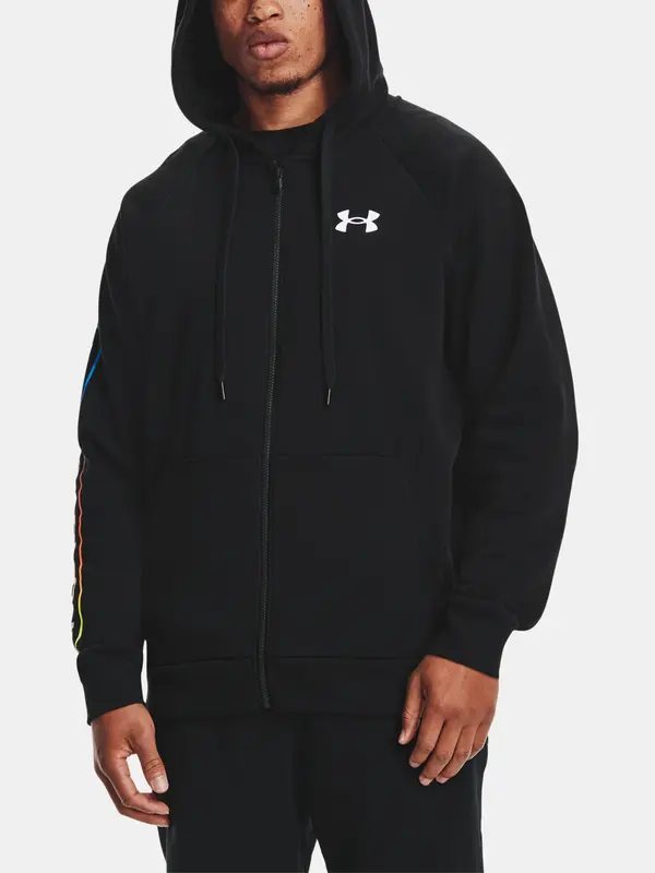 Under Armour Under Armour Sweatshirt RIVAL FLC LOCKERTAG FZ HD-BLK - Men's