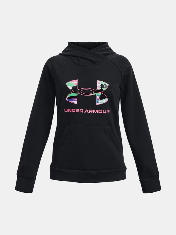 Under Armour Under Armour Sweatshirt Rival Fleece BL Hoodie-BLK - Girls