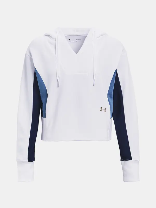 Under Armour Under Armour Sweatshirt Rival Fleece Emb Hoodie-Wht - Ladies