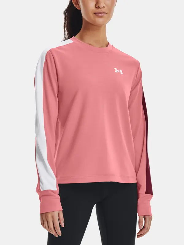 Under Armour Under Armour Sweatshirt Rival Terry CB Crew-PNK - Women's