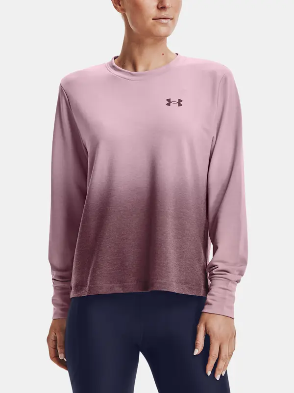 Under Armour Under Armour Sweatshirt Rival Terry Gradient Crew-PNK - Women's