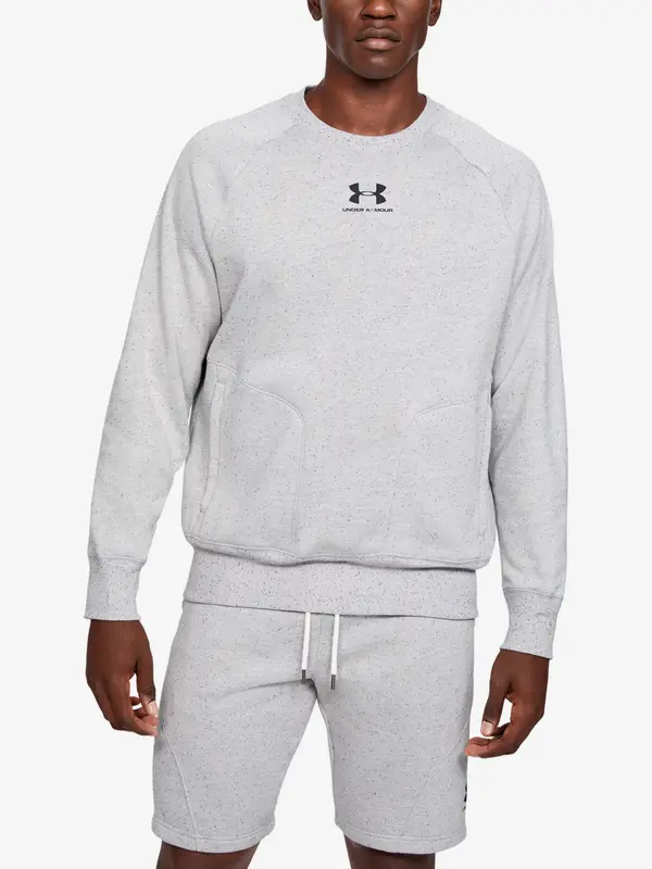 Under Armour Under Armour Sweatshirt Speckled Fleece Crew - Mens