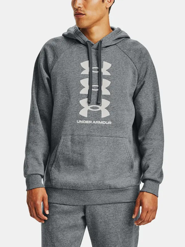 Under Armour Under Armour Sweatshirt UA Rival Flc Multilogo HD-GRY - Men's