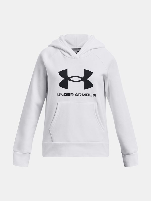 Under Armour Under Armour Sweatshirt UA Rival Fleece BL Hoodie-WHT - Girls