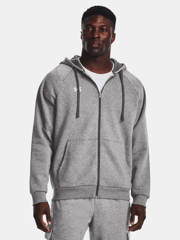 Under Armour Under Armour Sweatshirt UA Rival Fleece FZ Hoodie-GRY - Mens
