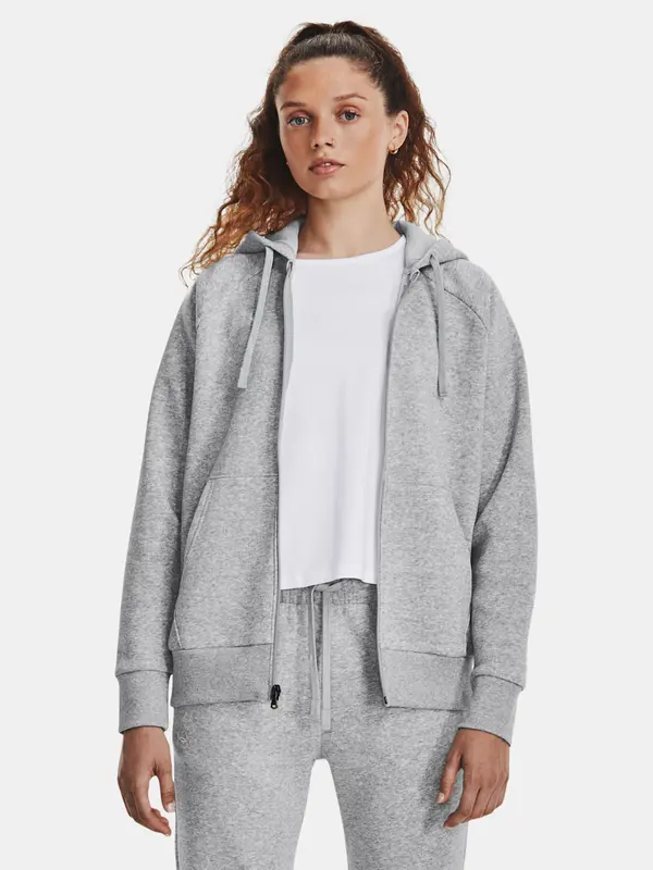 Under Armour Under Armour Sweatshirt UA Rival Fleece FZ Hoodie-GRY - Women