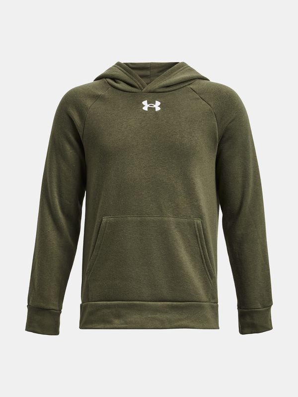Under Armour Under Armour Sweatshirt UA Rival Fleece Hoodie-GRN - Boys