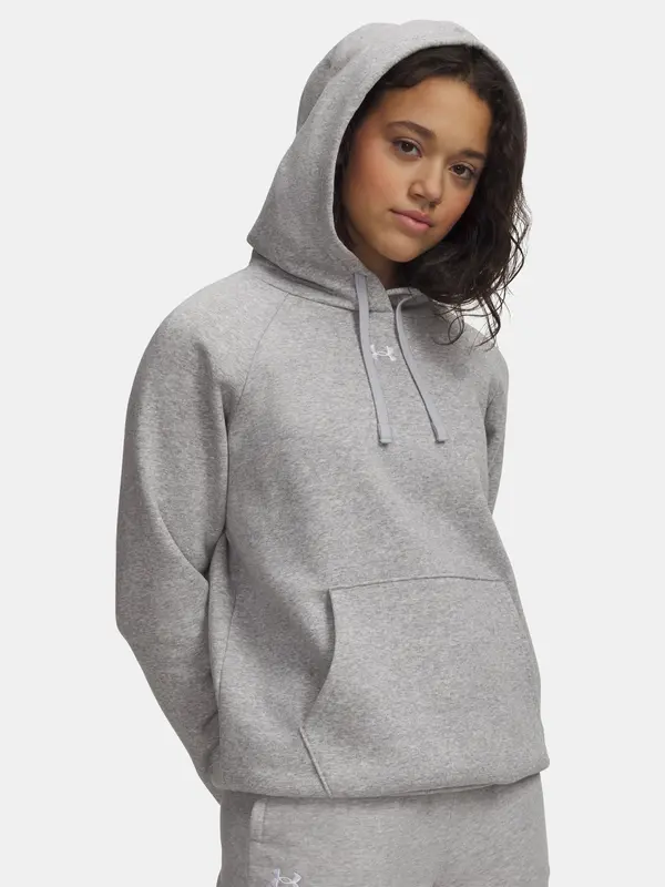 Under Armour Under Armour Sweatshirt UA Rival Fleece Hoodie-GRY - Ladies