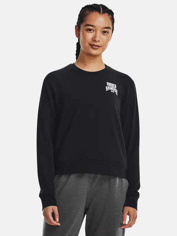 Under Armour Under Armour Sweatshirt UA Rival Terry Graphic Crew-BLK - Women