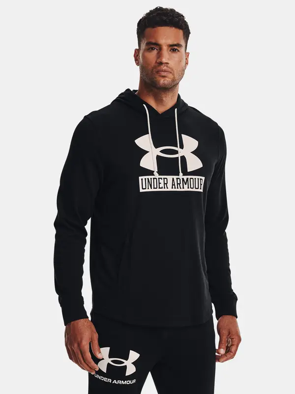 Under Armour Under Armour Sweatshirt UA Rival Terry Logo Hoodie-BLK - Mens