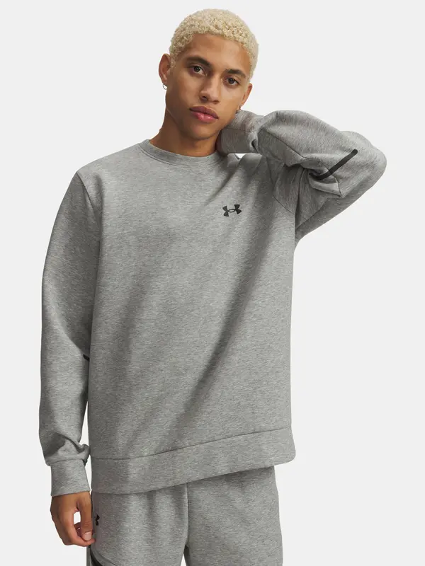 Under Armour Under Armour Sweatshirt UA Unstoppable Flc Crew-GRY - Men's
