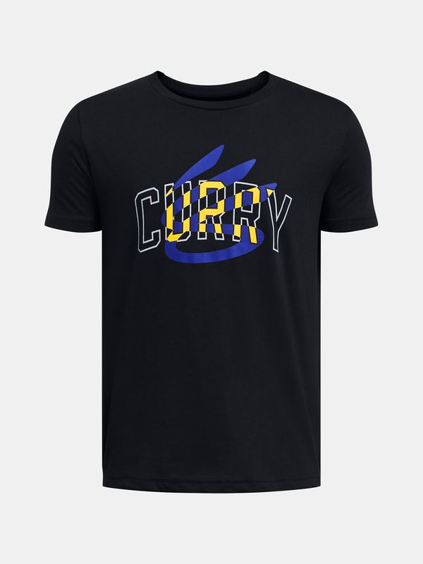 Under Armour Under Armour T-Shirt Curry Logo Tee-BLK - Boys