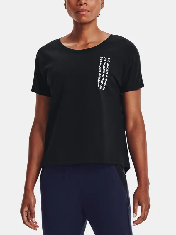 Under Armour Under Armour T-shirt Live Repeat WM Graphic Tee-BLK - Women's