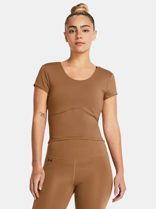 Under Armour Under Armour T-Shirt Meridian SS Fitted-BRN - Women
