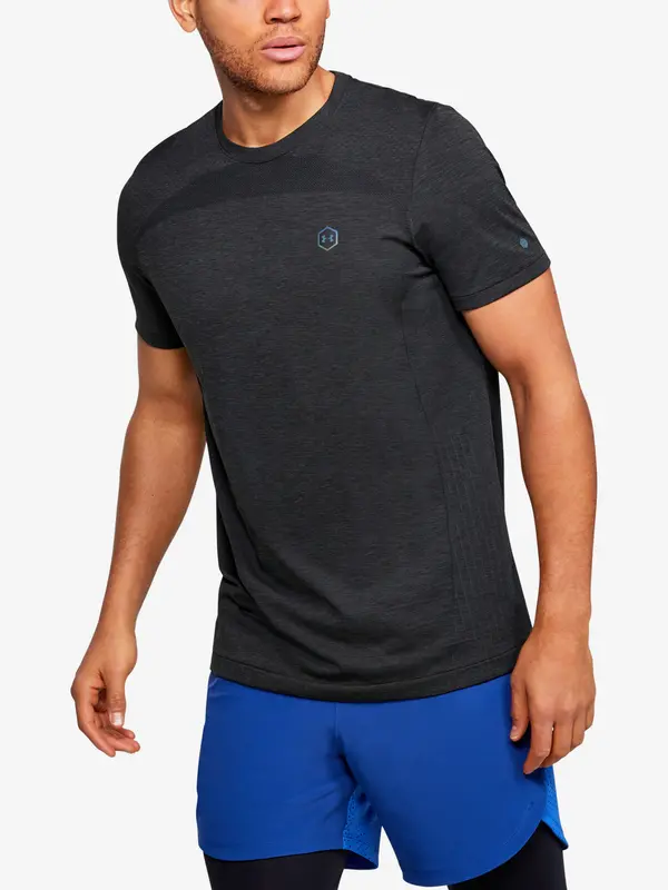 Under Armour Under Armour T-shirt Rush HG Seamless Fitted SS-BLK - Men's