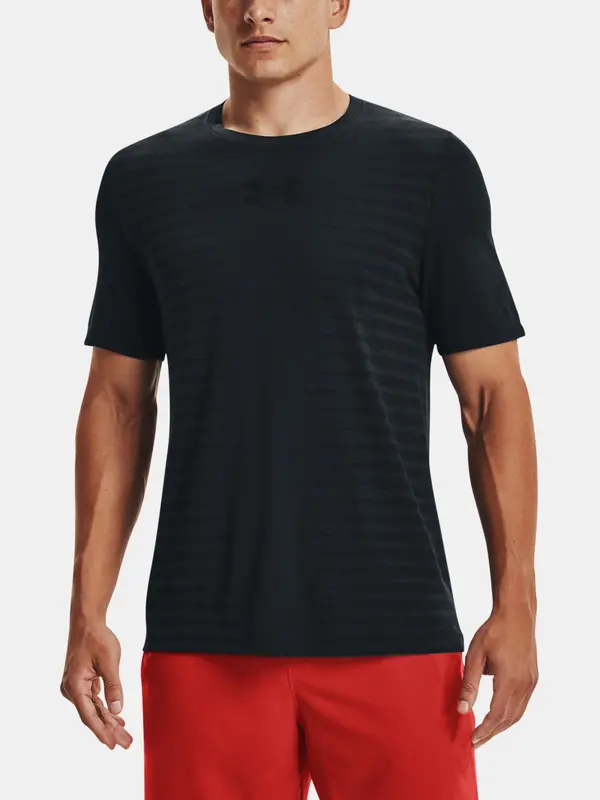 Under Armour Under Armour T-shirt Seamless Wordmark SS-BLK - Men's