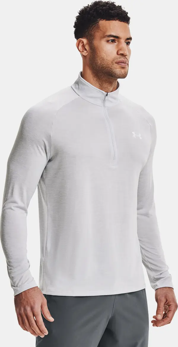 Under Armour Under Armour T-Shirt Tech 2.0 1/2 Zip-GRY - Mens