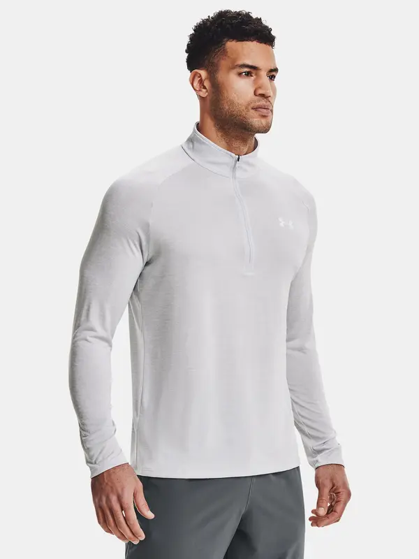 Under Armour Under Armour T-Shirt Tech 2.0 1/2 Zip-GRY - Mens