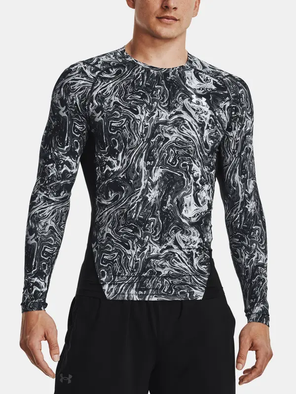 Under Armour Under Armour T-shirt UA HG Armour Comp Print LS-GRY - Men