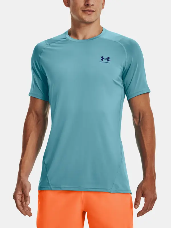 Under Armour Under Armour T-Shirt UA HG Armour Fitted SS-BLU - Men's