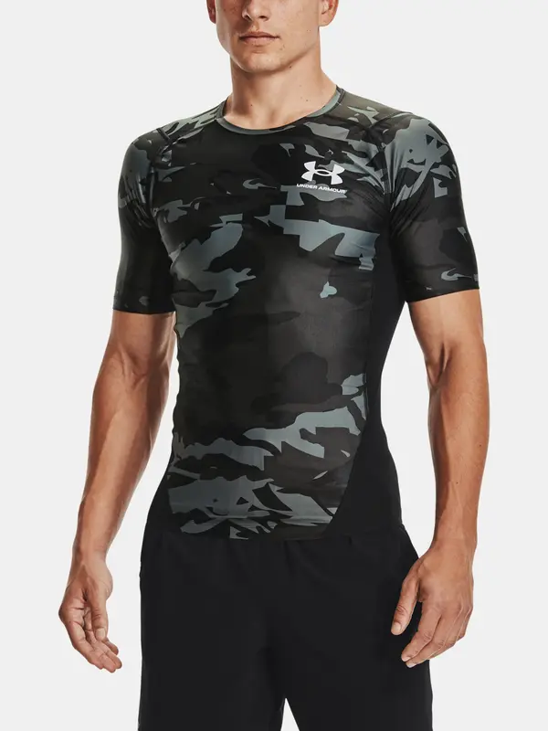 Under Armour Under Armour T-shirt UA HG Isochill Comp Print SS-BLK - Men's