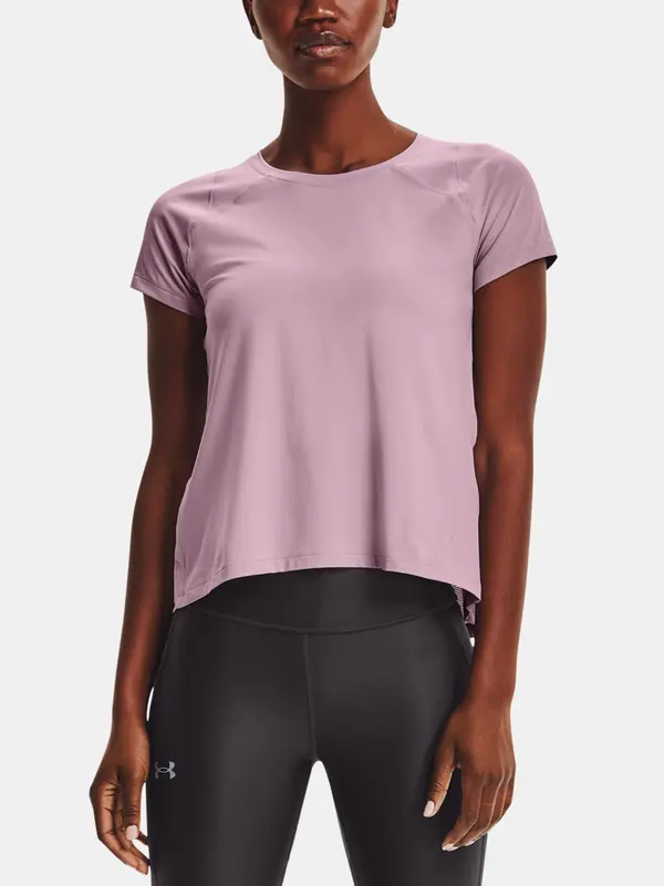 Under Armour Under Armour T-shirt UA Iso-Chill Run 200 SS-PNK - Women's